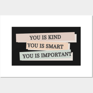 Autism Mom You Is Kind You Is Smart You Is Important Posters and Art